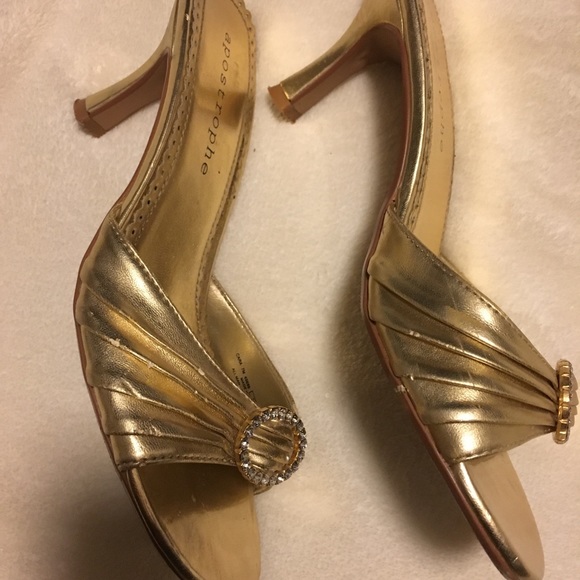 Gold Dress Shoes - Picture 2 of 2